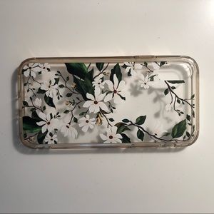 iphone x floral case!